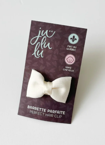 Barrette parfaite - Crème -Jululu