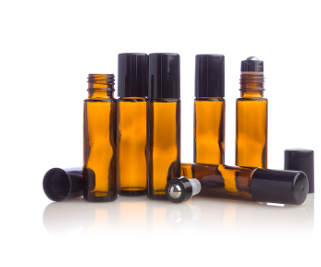 Paquet de 6 rouleaux à bille 10 ml en verre ambré - DoTERRA