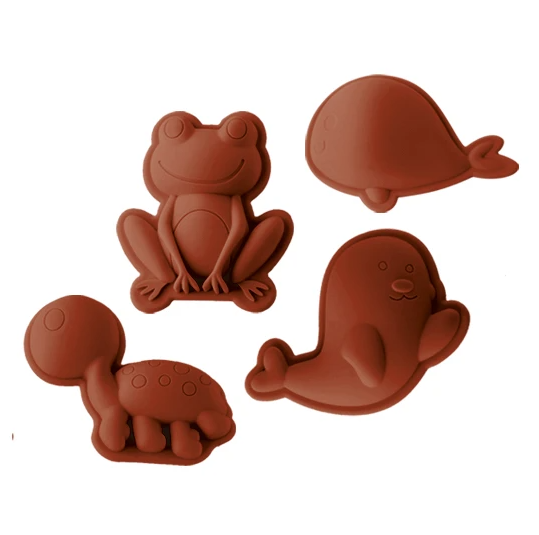Scrunch - Ensemble de moules pour le sable