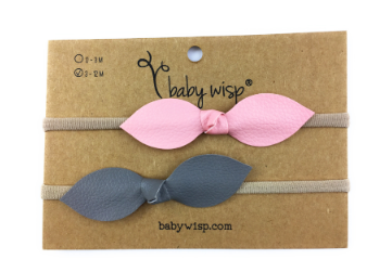Bandeau boucle en similicuir -Babywisp