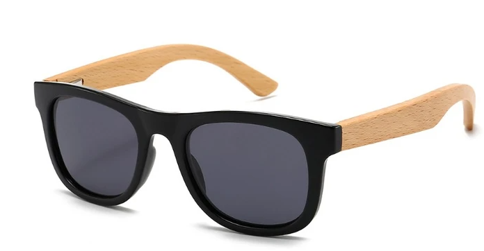 Lunettes solaires polarisées en bambou - Lox lion