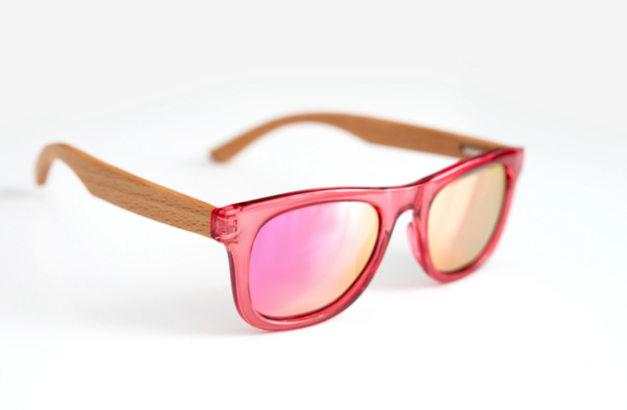 Lunettes solaires polarisées en bambou - Lox lion