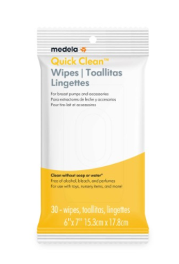 Lingettes Quick Clean™ Emballage de 30 - Medela