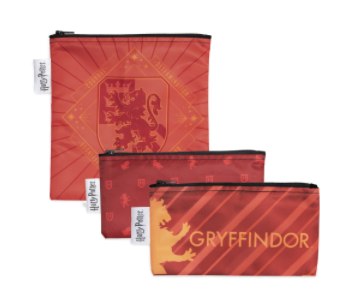 Ensemble de 3 sacs collations Bumkin (Gryffondor) -HARRY POTTER