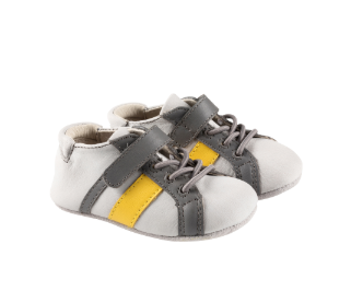 chaussure souple Rowan gris -Robeez