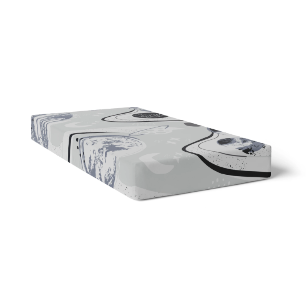 Drap pour lit de bébé en percale de planète bleu - Kushies