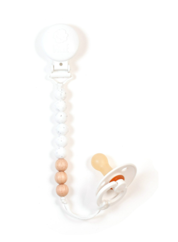 Attache-suce – Pur: Tacheté Bois et Silicone - Bulle