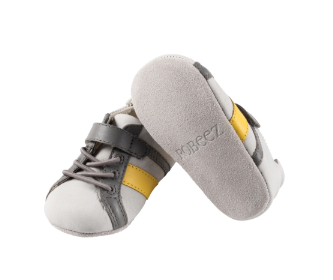 chaussure souple Rowan gris -Robeez