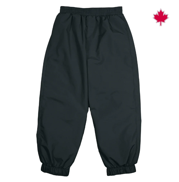 Pantalons mi-saison pour enfants doublure polar noir - Perlimpinpin