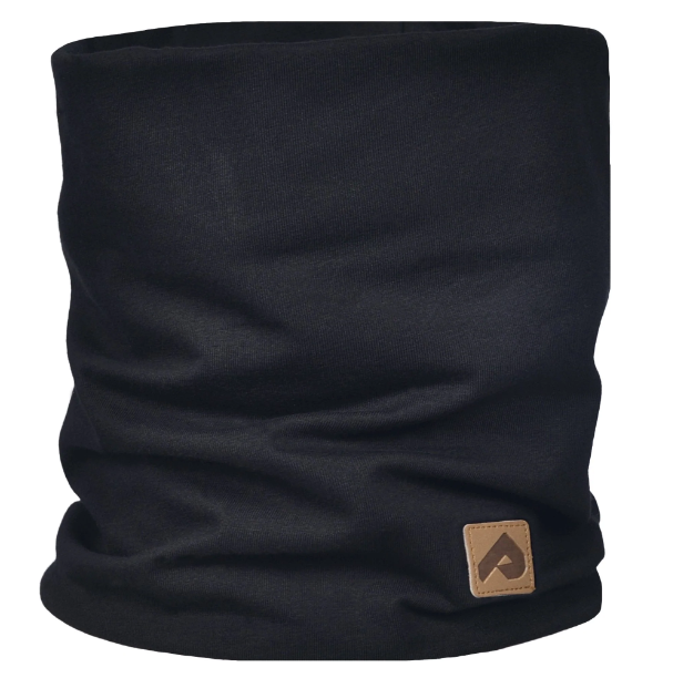Cache-cou de coton noir - Perlimpinpin