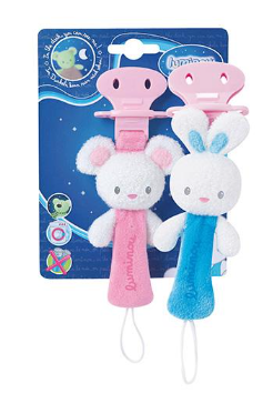 Attache suce (illumine dans le noir) Rose ou bleu - Luminou