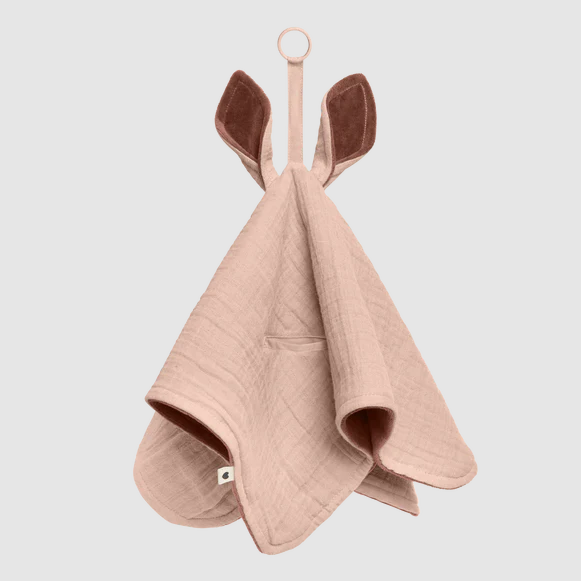 Doudou kangourou blush - Bibs