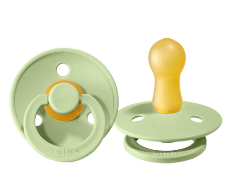 Suces BIBS original en latex pistache ( 0-6mois, 6-18mois, 18mois +) - Bibs