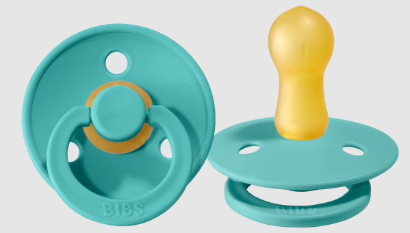 Suces BIBS original en latex turquoise 6-18mois - Bibs