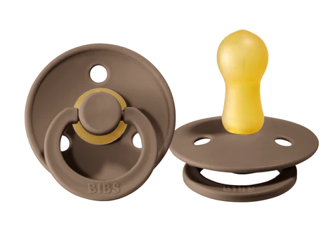 Suces BIBS original en latex chocolat 0-6mois - Bibs