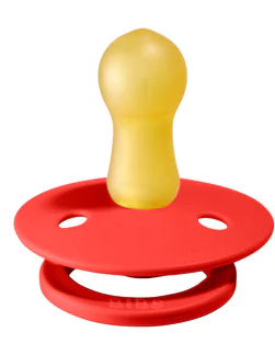 Suces BIBS original en latex rouge 0-6mois - Bibs