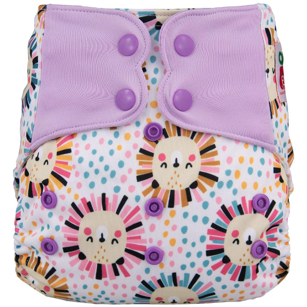 Elf Couche lavable à poche - colorful lion