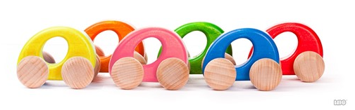 Voiture en bois modèle ellipse - Bajo