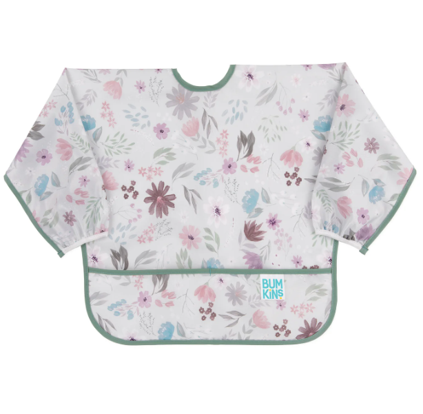 Bumkins - Bavoir à manches Floral