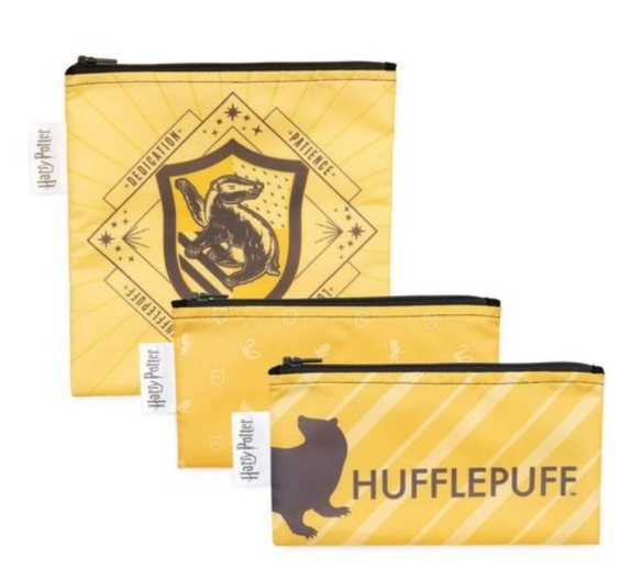 Ensemble de 3 sacs collations Bumkin Poufsouffle -HARRY POTTER