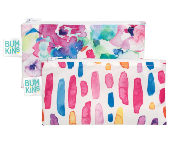 Ensemble de 2 sacs imperméables Watercolor - Bumkins