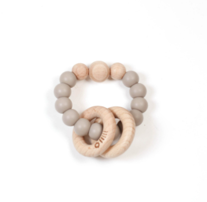 Hochet – Clic-clac: Taupe