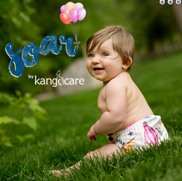 Couche lavable à poche Rumparooz One Size - Soar - Kangacare