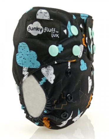 Couche lavable Nouveau-Né ThunderStruck - Funky Fluff