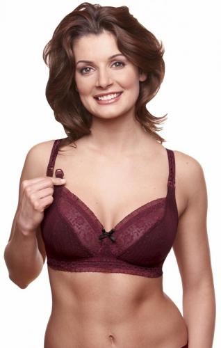 Soutien-Gorge allaitement Sublime cerise-noire - Bravado