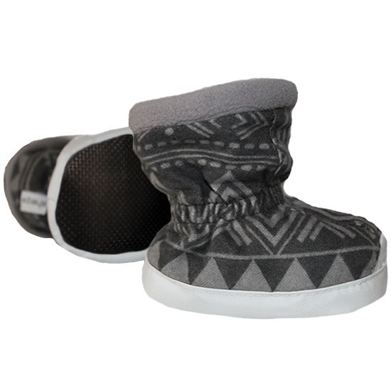 Pantoufles AZTEQ GRIS- Sherpa