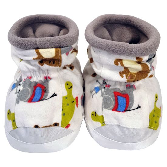 Pantoufles ZOO BLANC - Sherpa