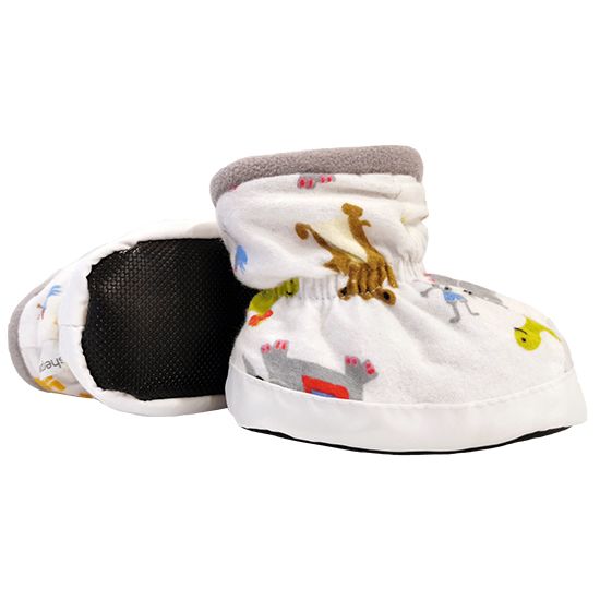 Pantoufles ZOO BLANC - Sherpa