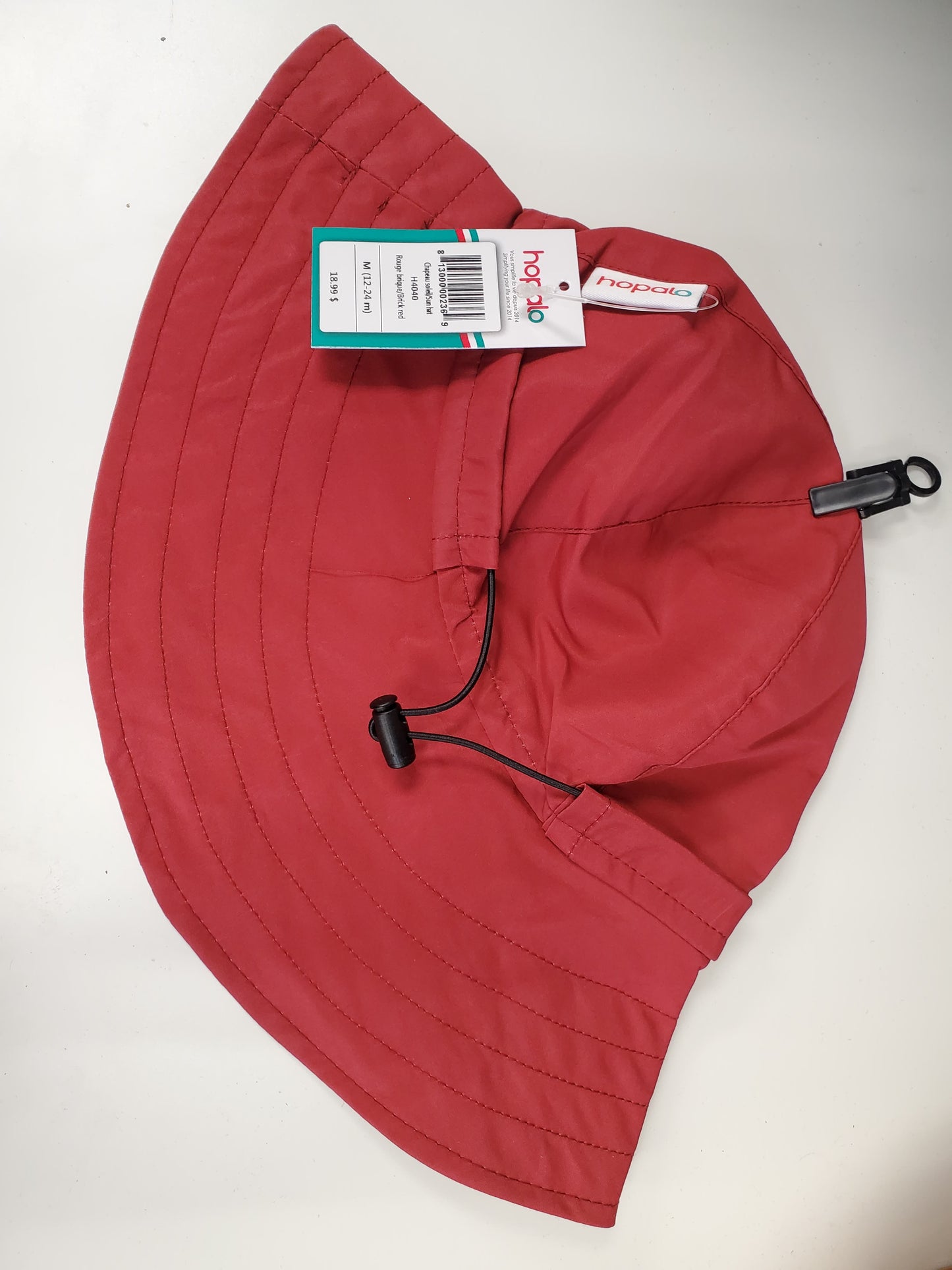 Chapeau soleil - eau protection uv50+ Rouge Hopalo