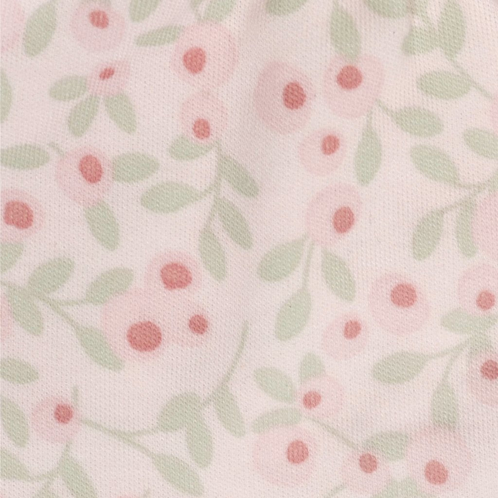 Pyjama pour bébé en bambou  fleurs -  Perlimpinpin