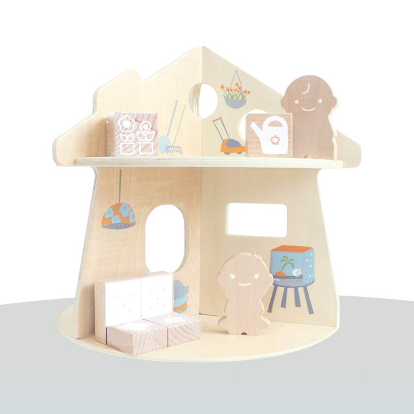 Maisonnette en bois minimaliste -  Oribel