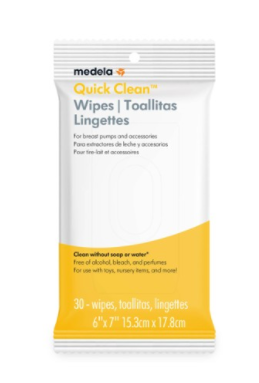 Lingettes Quick Clean™ Emballage de 30  -  Medela