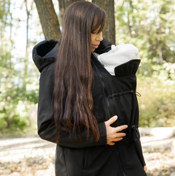 Manteau d'hiver 3 en 1 avec rallonge ( portage et grossesse)   -  Gustine