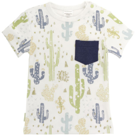 Tee-shirt à manches courtes cactus - Kushies