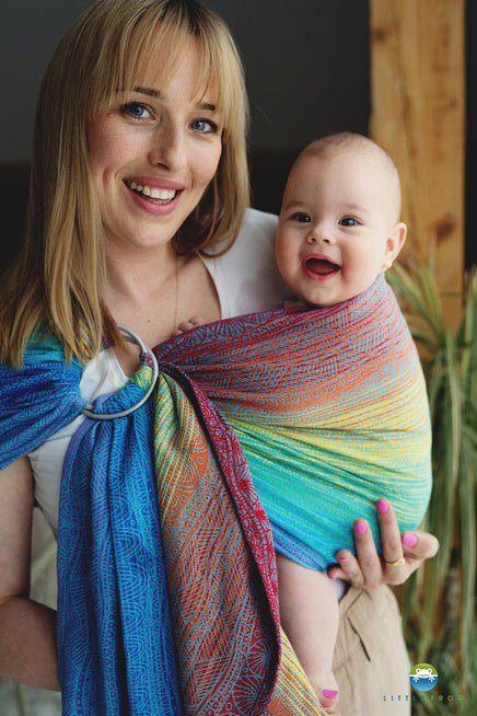 Little Frog Ring Sling - Glacial Harmony - taille M