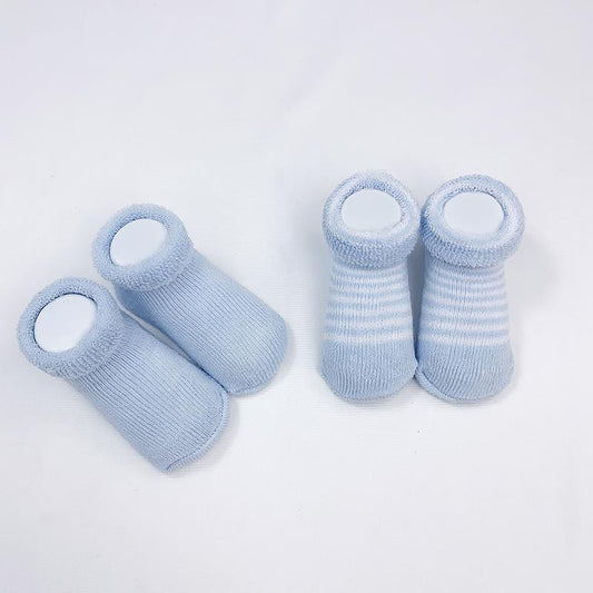 Chaussettes pour nouveau-né (2paires)